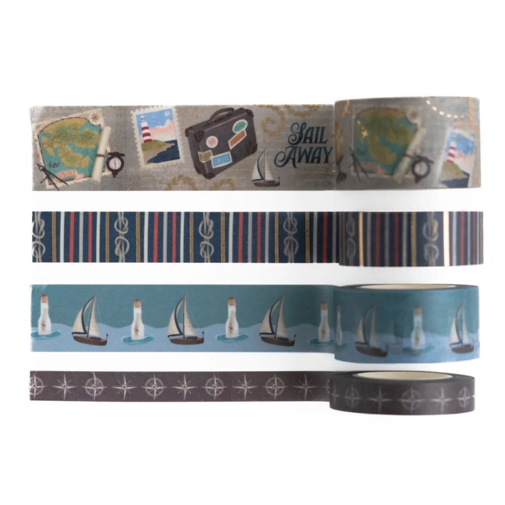 Archer & Olive Compass Washi Tape Set - Paper Kooka Stationery Shop Australia