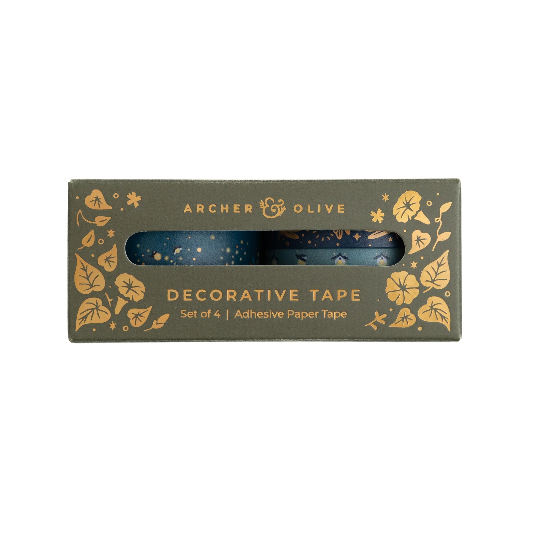 Firefly Night Washi Tape Set by Archer & Olive in a box - Paper Kooka Stationery Shop Australia