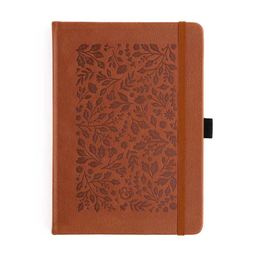 Archer & Olive Foliage A5 Dotted Notebook - Paper Kooka Stationery Australia