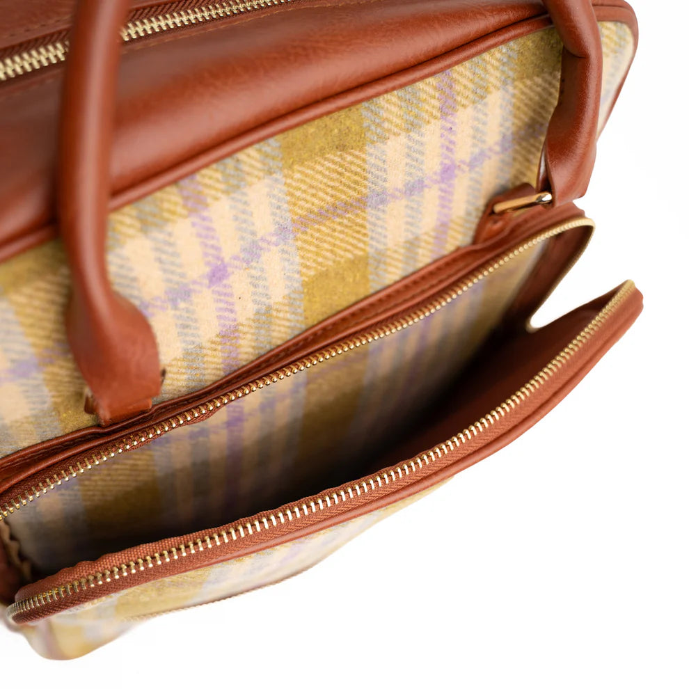 Forest Findings Plaid Backpack