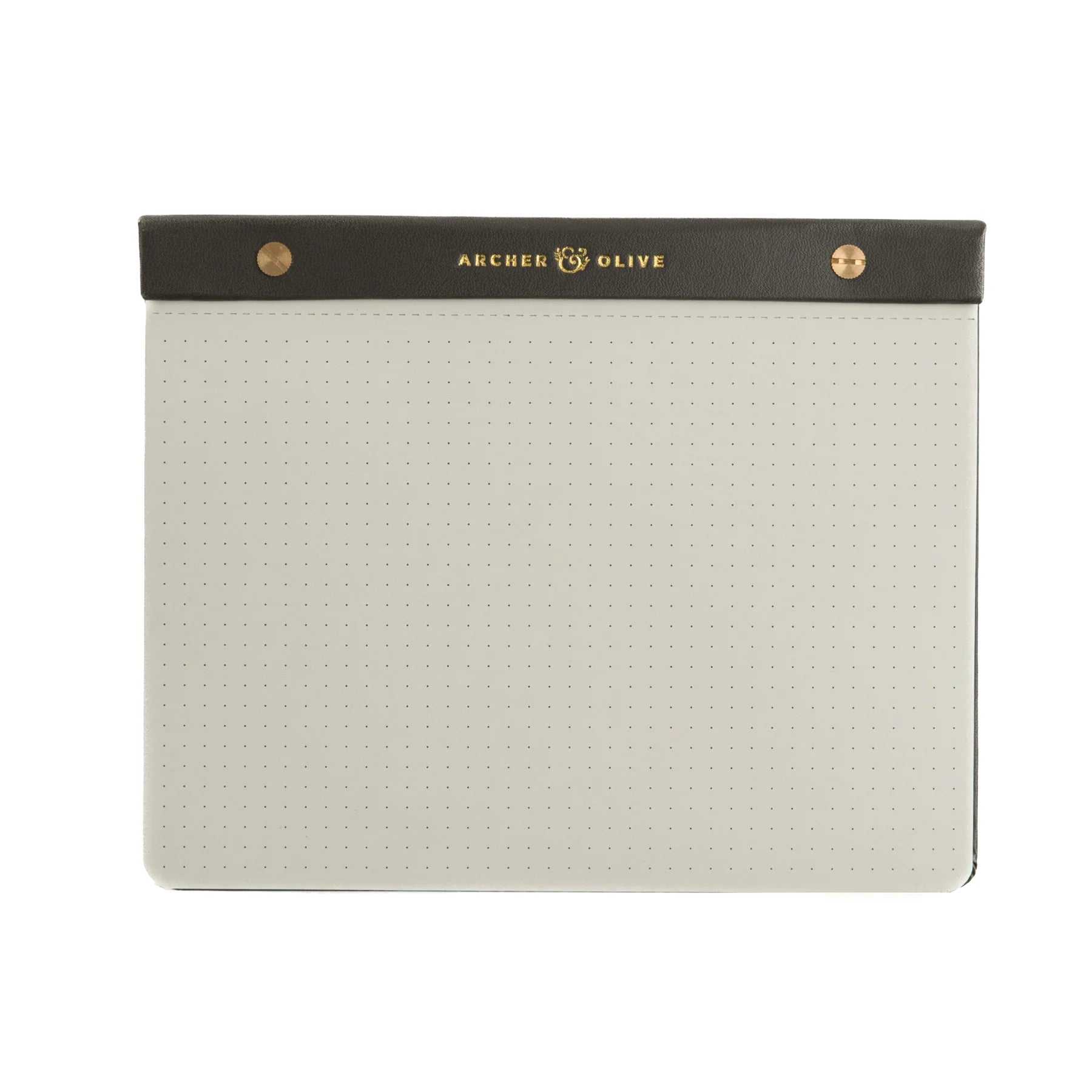 Archer & Olive Grayscale A5 Dotted Notepad - Paper Kooka Stationery Shop Australia