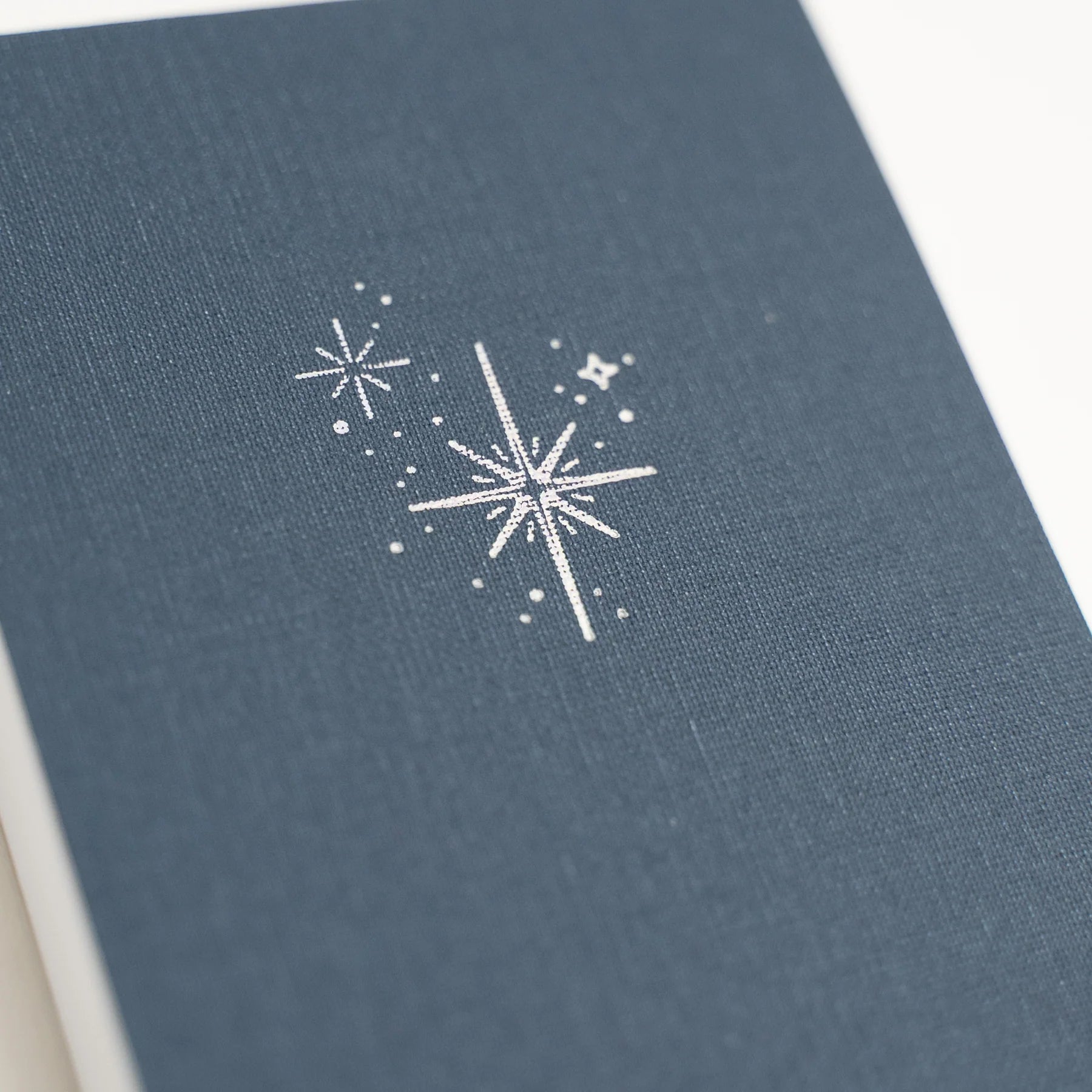 Archer & Olive Night Blooms Memo Pad cover design closeup with stars - Paper Kooka Stationery Shop Australia