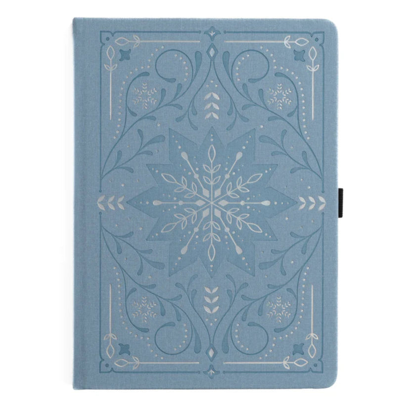 Archer & Olive B5 Dotted Notebook 160gsm - Snowflake Storybook - Paper Kooka Stationery Shop Australia