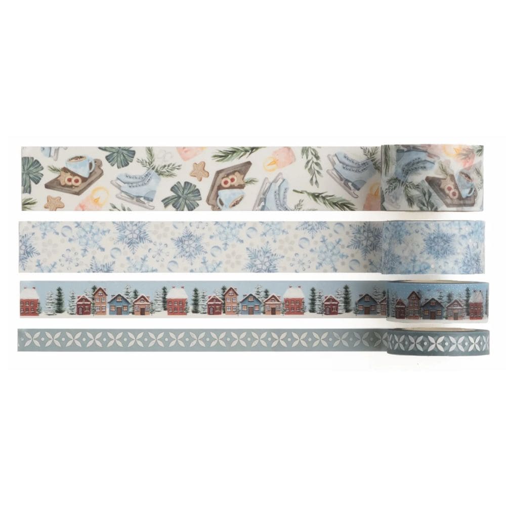 Archer & Olive Snowflake Storybook Washi Tape Set - Paper Kooka Stationery Shop Australia