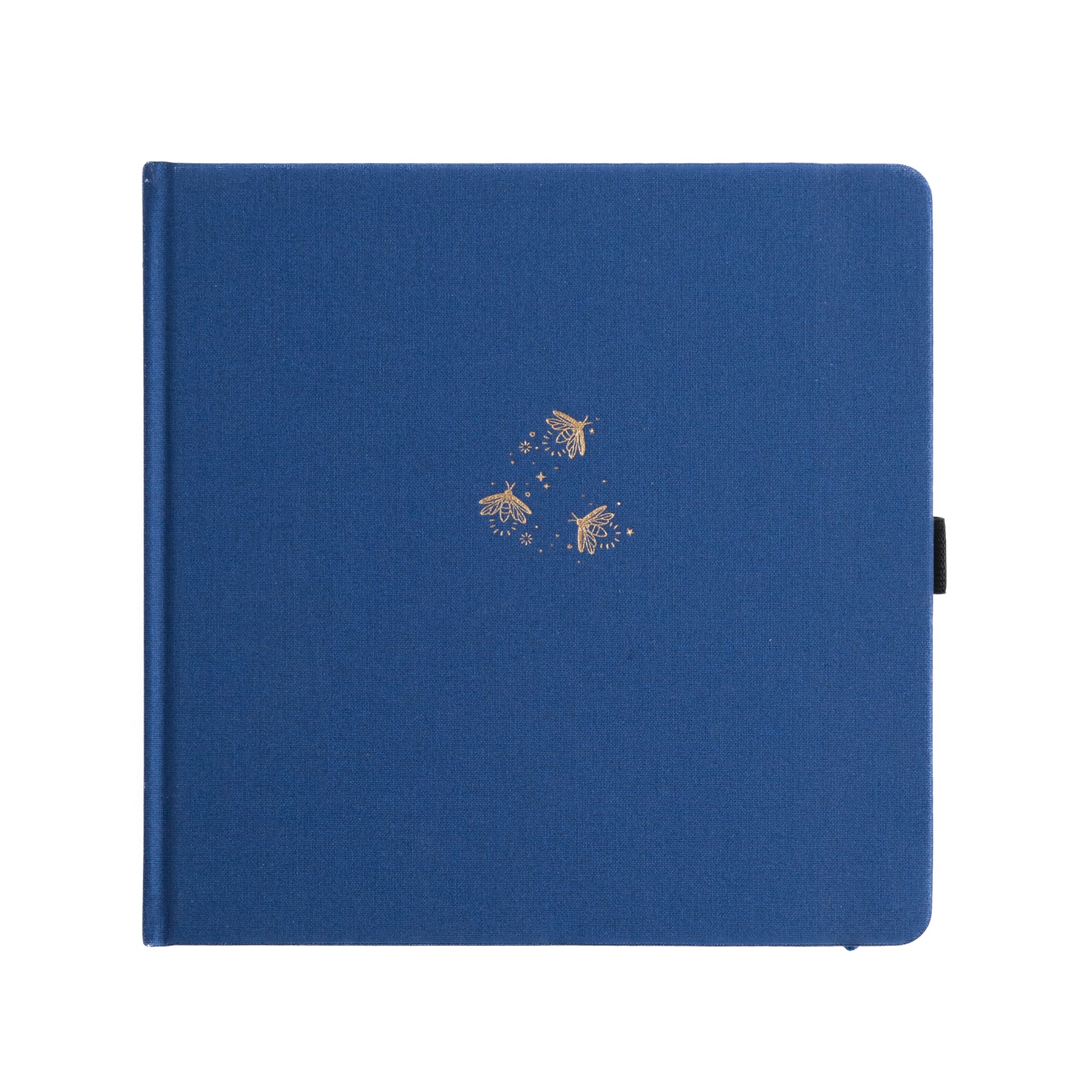 Firefly Night Square 8x8 Dotted Notebook by Archer & Olive cover design closeup - Paper Kooka Stationery Shop Australia