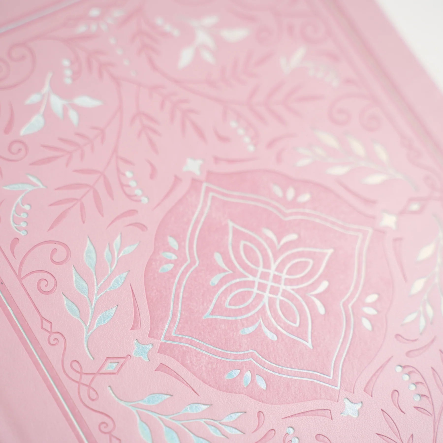 Archer & Olive Storybook in Pink dotted notebook cover design closeup - Paper Kooka Stationery Shop Australia