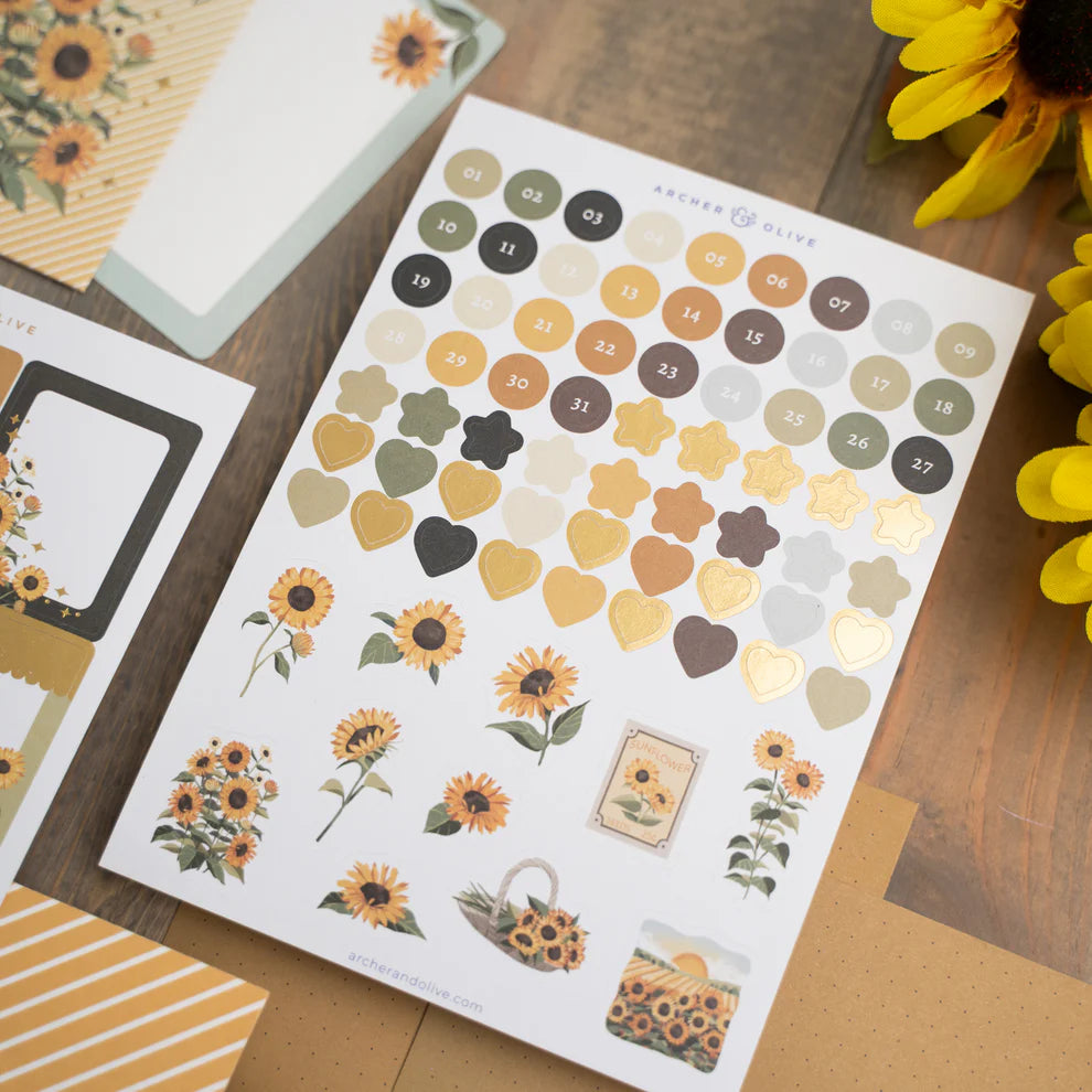 Sunflower Field Planning Kit