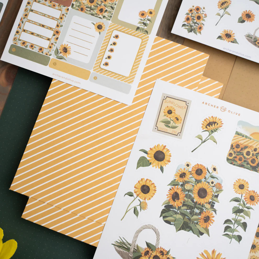Sunflower Field Planning Kit