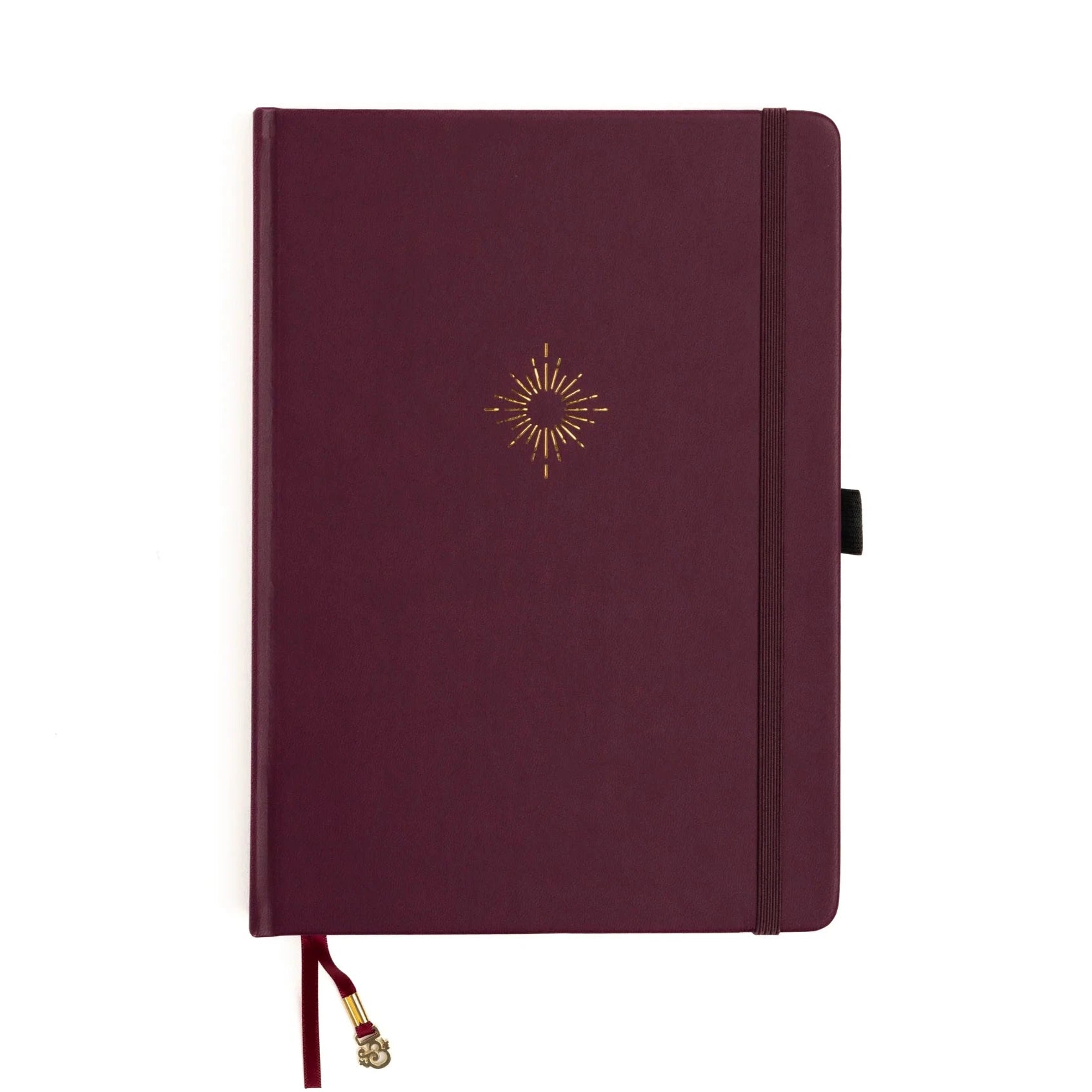 Archer & Olive A5 Northstar Dotted Notebook dark purple cover - Paper Kooka Stationery Australia