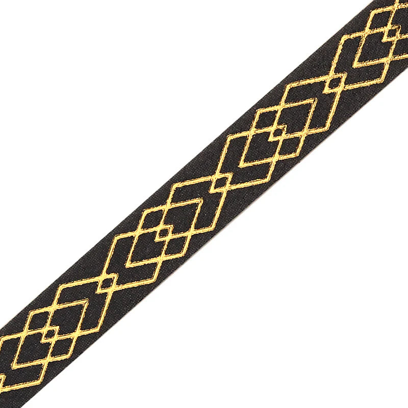BGM Antique Pattern - Basic thin Janapese masking tape with gold pattern - Paper Kooka Stationery Australia