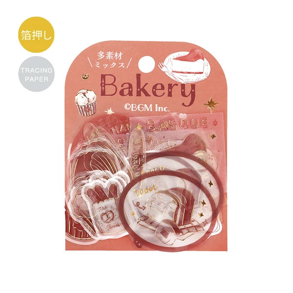 BGM Bakery - Holiday Store Tour Tracing Paper Deco Stickers - Paper Kooka Australia