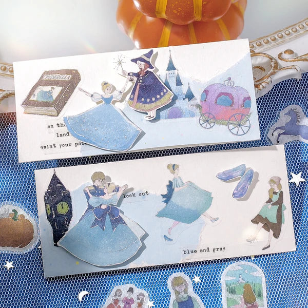 BGM Cinderella Fairy Tale Stickers - Paper Kooka Stationery Shop Australia