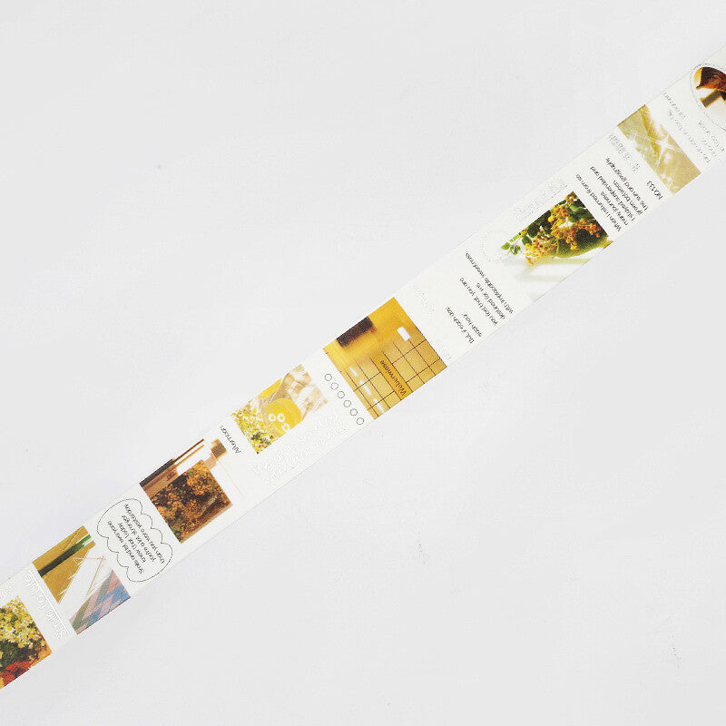 BGM Colourful Yellow City masking tape - Paper Kooka Australia