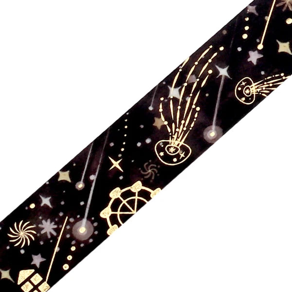 BGM Deep Sky - Night of Shooting Stars decorative tape - Paper Kooka Australia