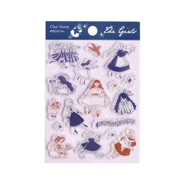 BGM Diary Clear Stamps The Flying Girl - Paper Kooka Stationery Australia