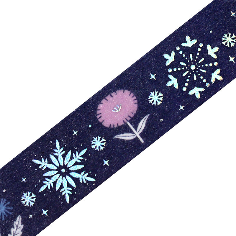 BGM Floral Pattern Winter Limited masking tape - Paper Kooka Stationery Australia