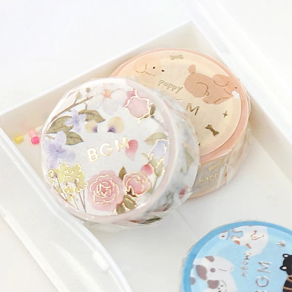 BGM Flower Poem washi tape collection - Paper Kooka Australia