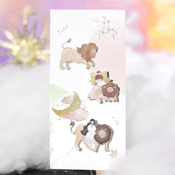 Constellation Girls Stickers | Leo & Virgo & Libra