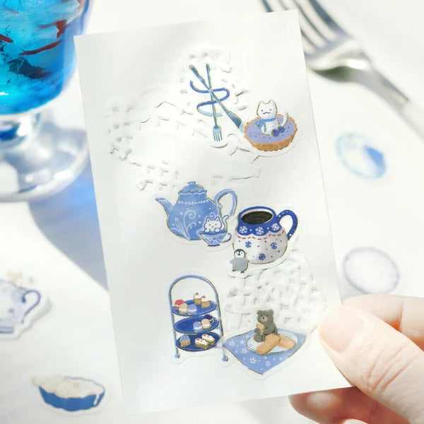 Afternoon Tea Party Stickers | Let's take a breather