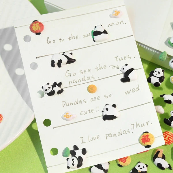 MuniMuni Seal Stickers | Panda