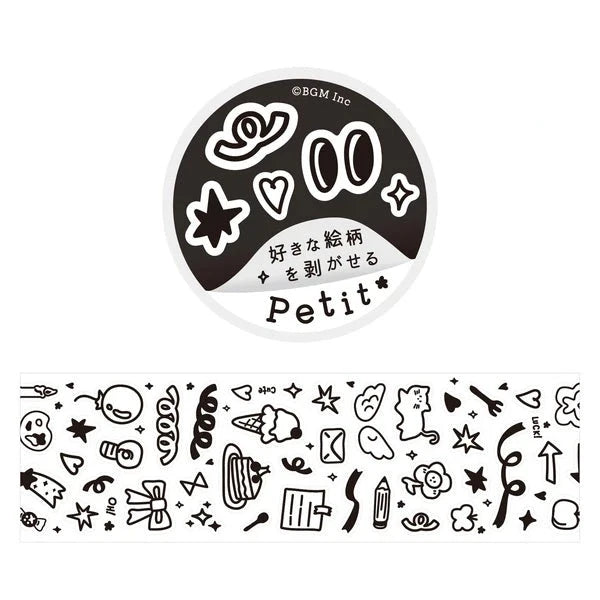 BGM Petit Stickers Collection - Daily Stickers - Paper Kooka Stationery Australia