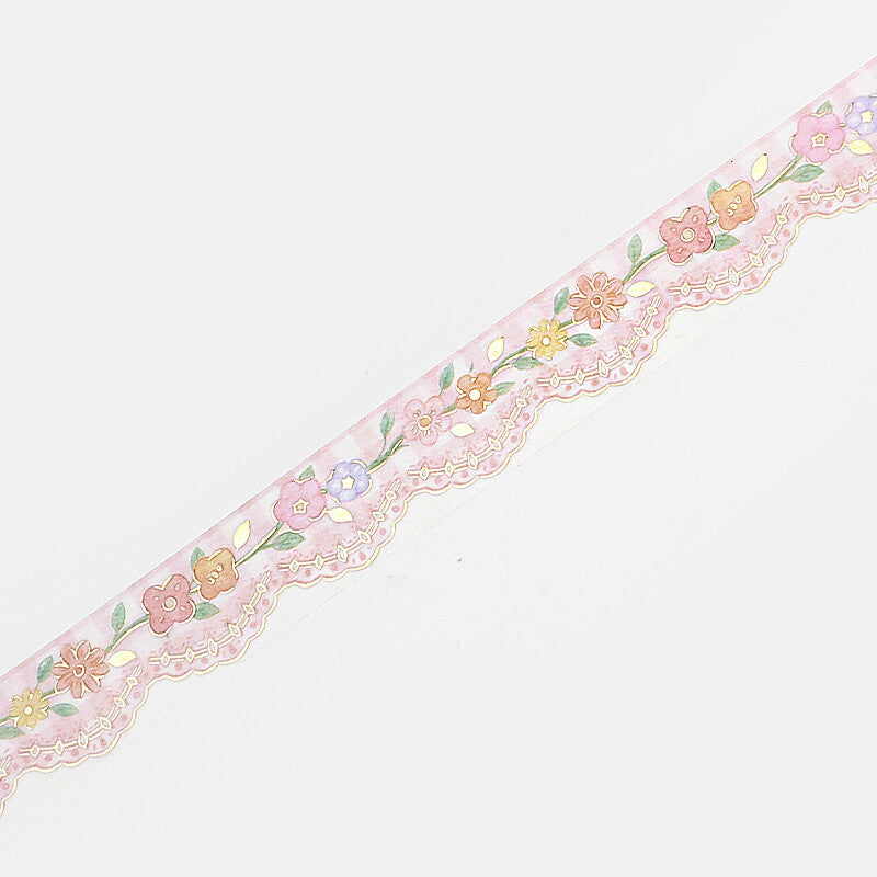 BGM Pink Lace masking tape - Paper Kooka Australia