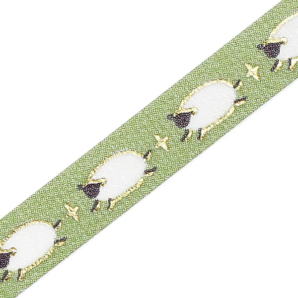 BGM Running sheep thin washi tape - Paper Kooka Stationery Shop Australia