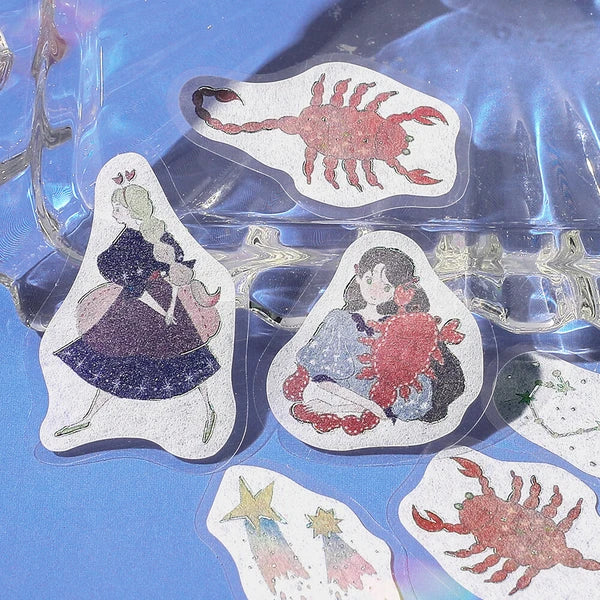 Constellation Girls Stickers | Scorpio & Sagittarius & Capricorn