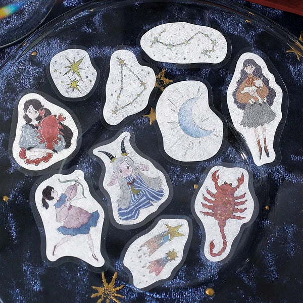 Constellation Girls Stickers | Scorpio & Sagittarius & Capricorn