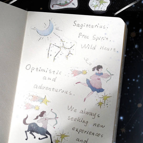 Constellation Girls Stickers | Scorpio & Sagittarius & Capricorn