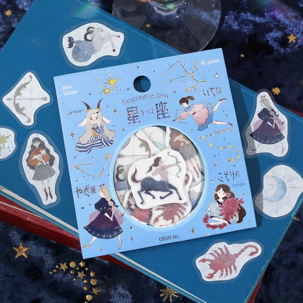 Constellation Girls Stickers | Scorpio & Sagittarius & Capricorn