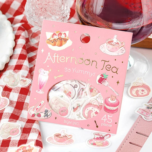 Afternoon Tea Party Stickers | Snacks for you!