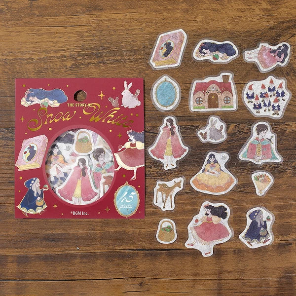 BGM Snow White Fairy Tale Stickers - Paper Kooka Stationery Shop Australia