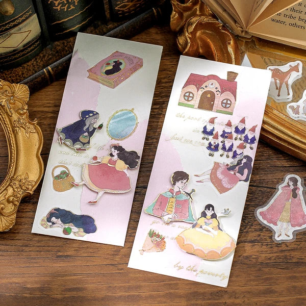 BGM Snow White Fairy Tale Stickers - Paper Kooka Stationery Shop Australia