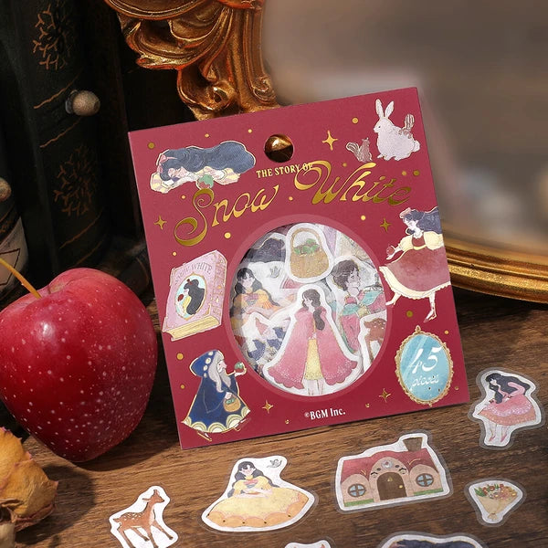 BGM Snow White Fairy Tale Stickers - Paper Kooka Stationery Shop Australia