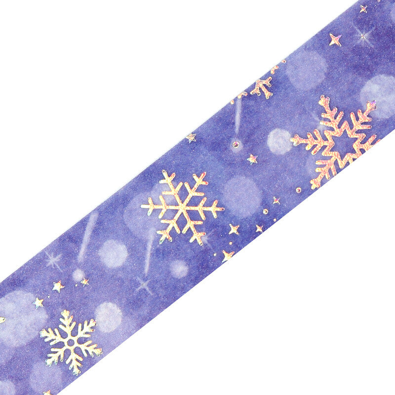 BGM Snowflake Winter Limited masking tape - Paper Kooka Stationery Australia