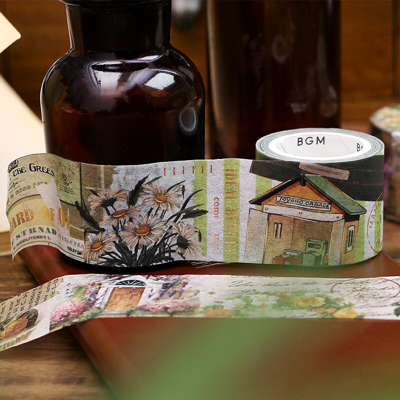 BGM Stories Invitation to Romance wide decorative tape - Paper Kooka Australia