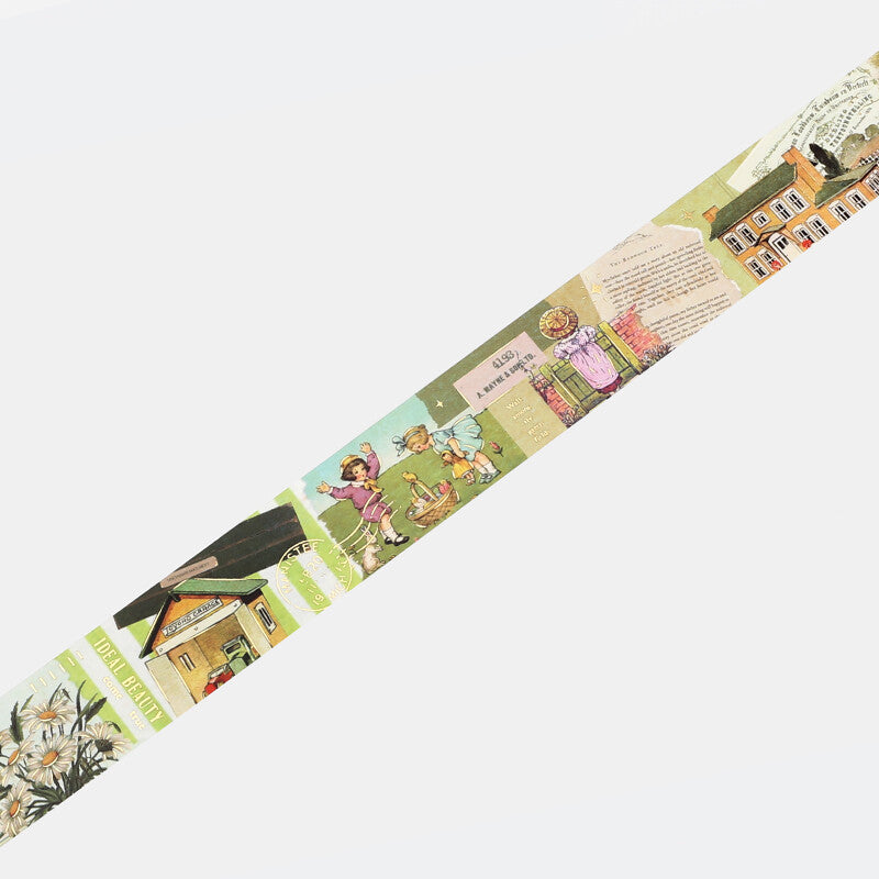 BGM Stories Invitation to Romance wide masking tape - Paper Kooka Australia