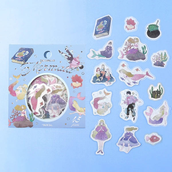 BGM The Little Mermaid Fairy Tale Stickers - Paper Kooka Stationery Shop Australia