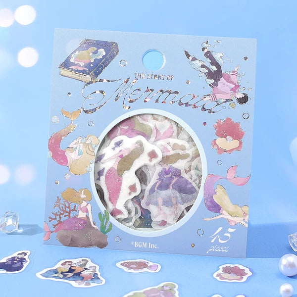 BGM The Little Mermaid Fairy Tale Stickers - Paper Kooka Stationery Shop Australia