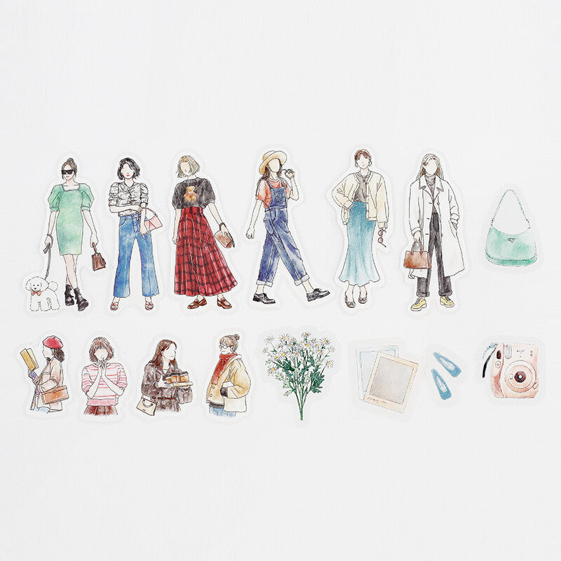 Street Snap : Today's Me PET & Washi Deco Stickers