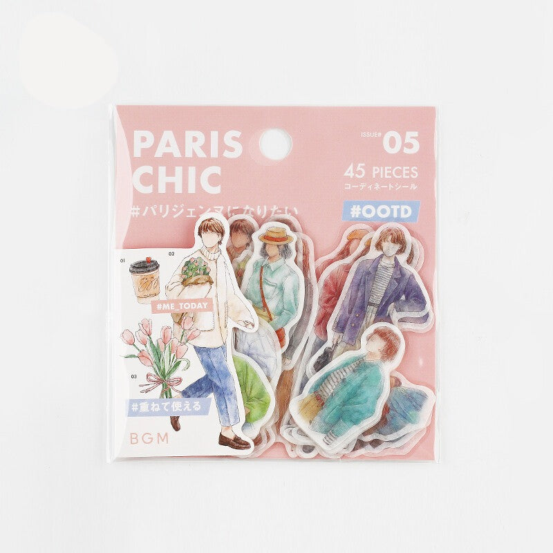 Paris Chic : Today's Me PET & Washi Deco Stickers