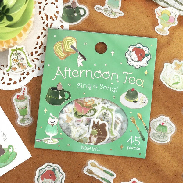 Afternoon Tea Party Stickers | Woot-a-la-la-la