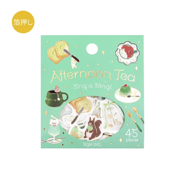 Afternoon Tea Party Stickers | Woot-a-la-la-la