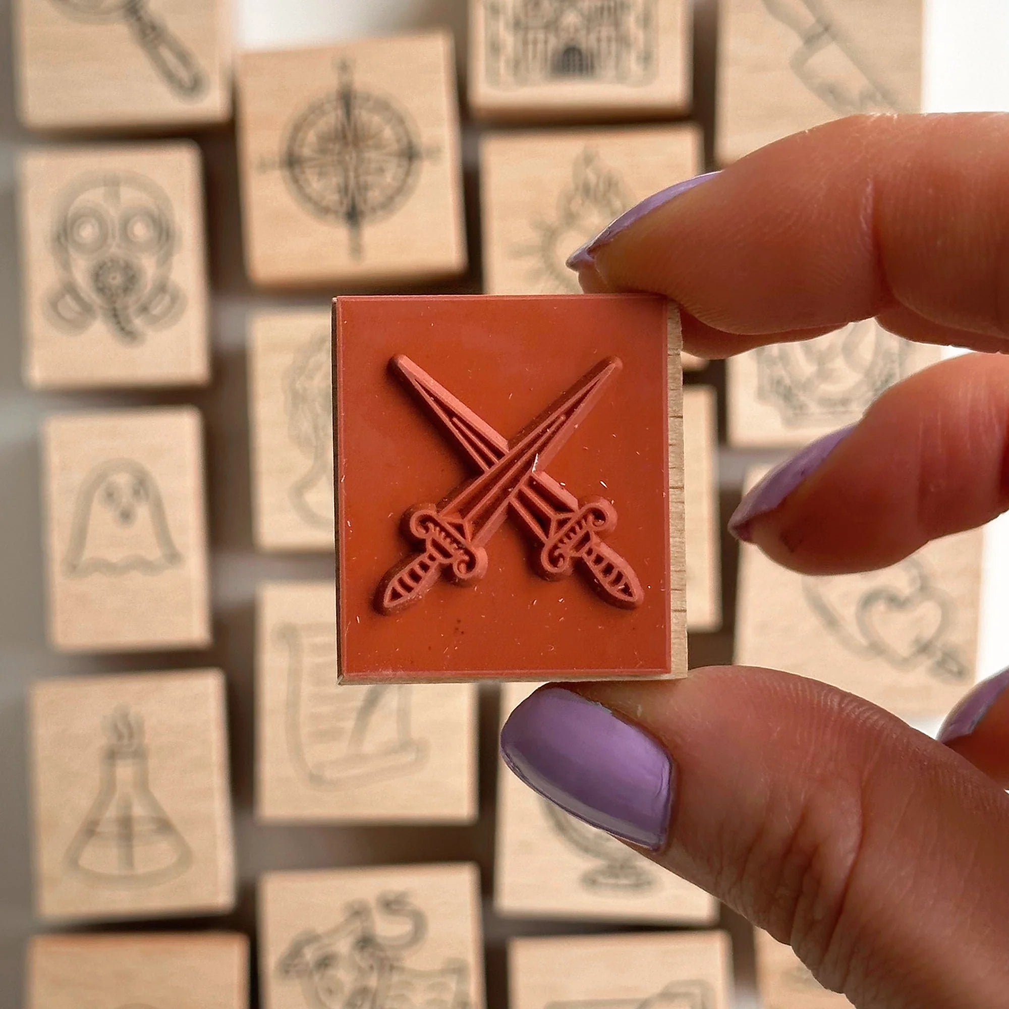 Book Genre Stamp Set by The Quirky Cup Collective - Paper Kooka Stationery Shop Australia
