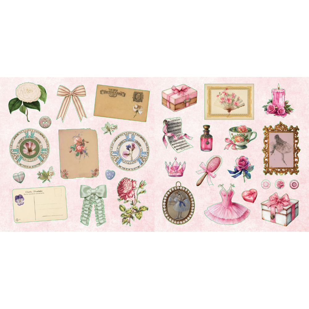 La Petite Coquette Sticker Book