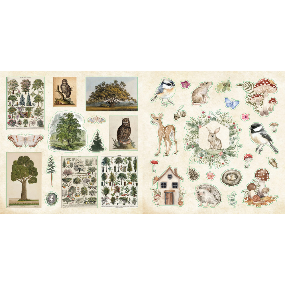 Enchanted Forest Sticker Book