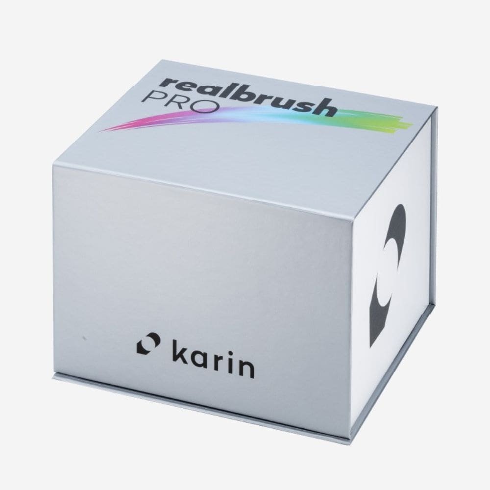 Karin Realbrush PRO MegaBox 60 Colours + 3 Blenders Set box - Paper Kooka Stationery Australia