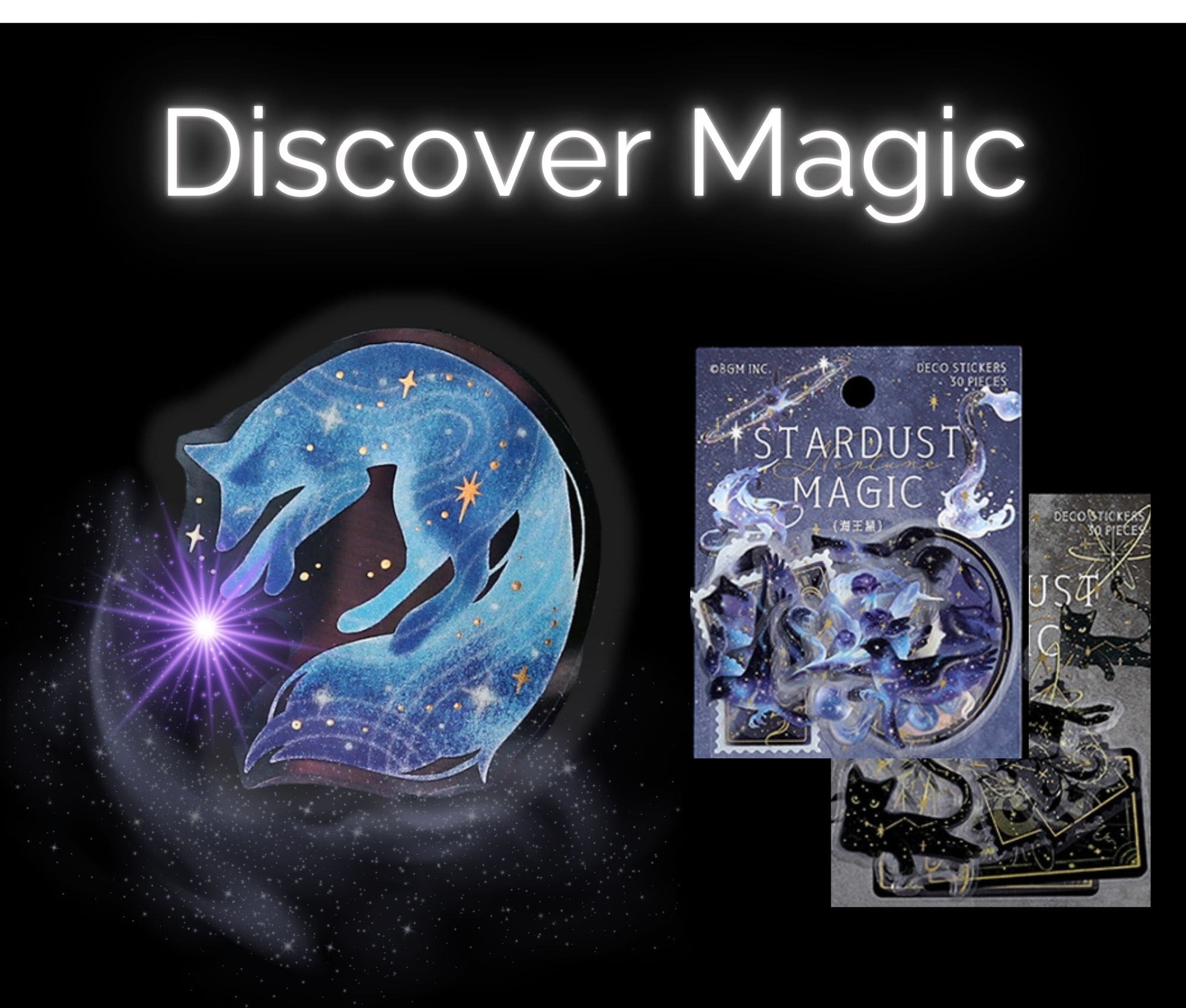 Discover the Magic: Fortune & Stardust Magic Sticker Collections - Paper Kooka Stationery Shop Australia