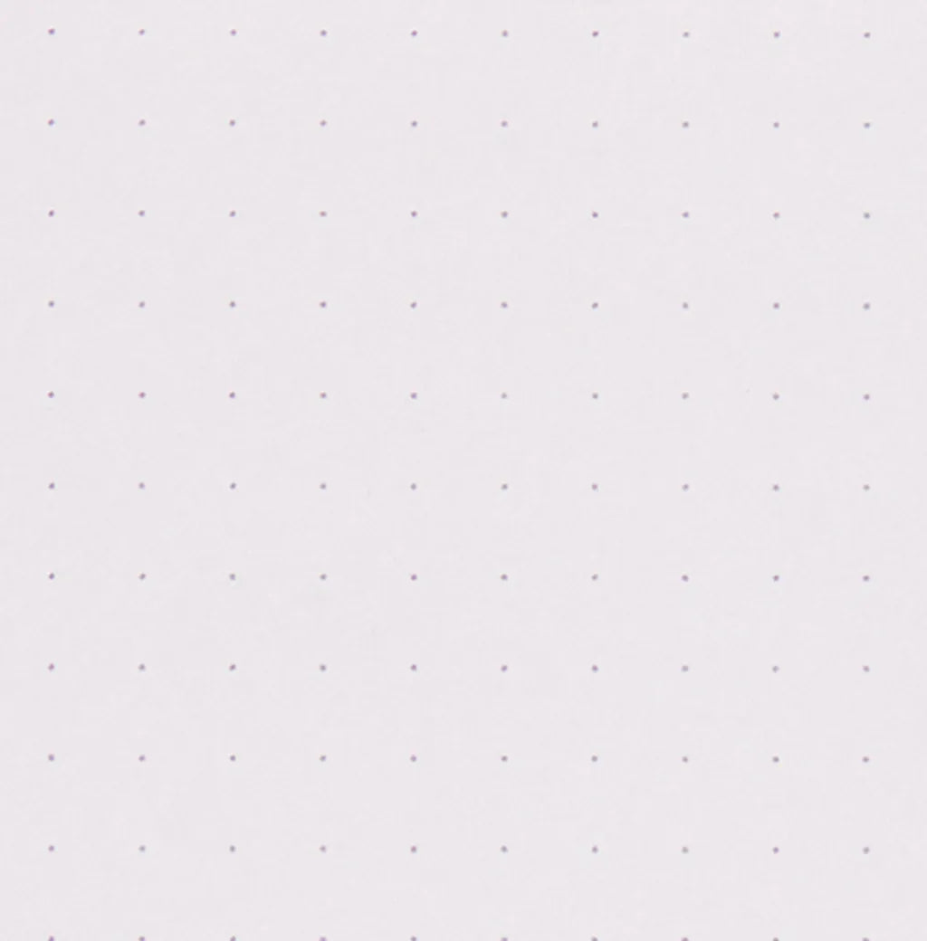 Midori A5 Purple Dotted Notepad dot grid paper - Paper Kooka Australia